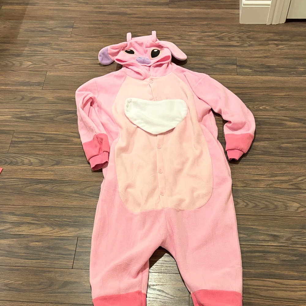 Angel from lilo and stitch Hooded Onesie